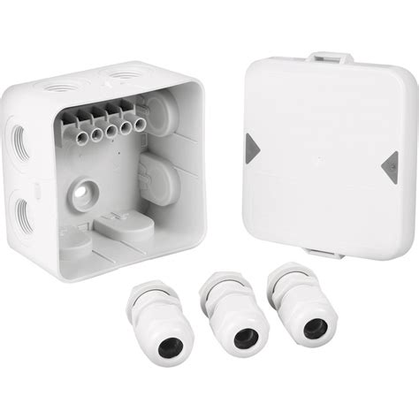 ip65 junction box small|screwfix ip65 connector box.